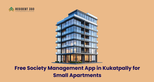 Free Society Management App in Kukatpally for Small Apartments