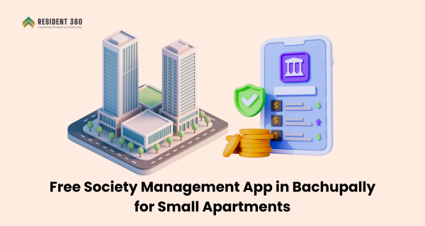 Free Society Management App in Nallagandla for Small Apartments